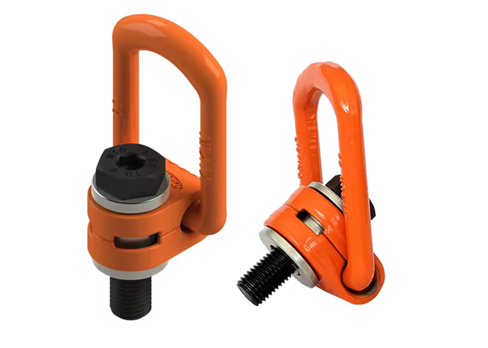 冠航0.3噸YD081-M8側拉旋轉吊環（公制螺紋款）