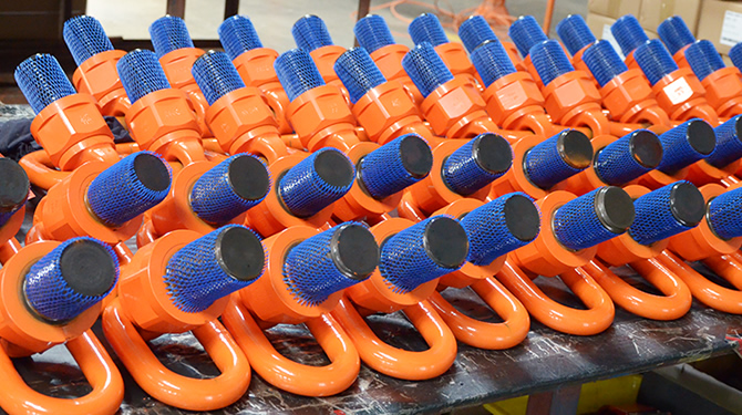 冠航機械最新推出新款起重旋轉吊環